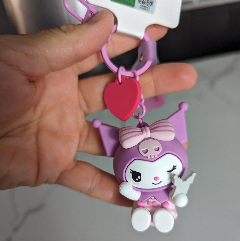 NWT Sanrio Miniso Kuromi Keychain